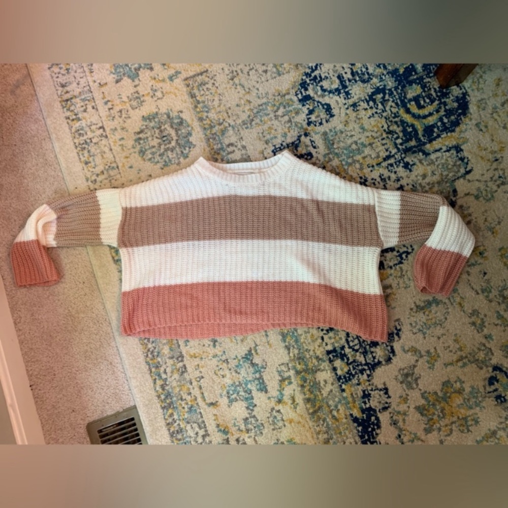 Sincerely Jules color block oversized sweater